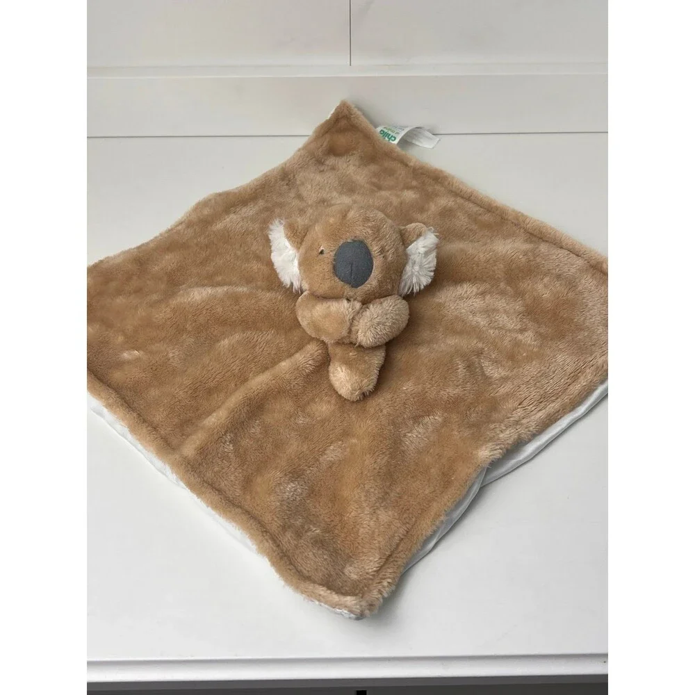 Carters Child of Mine Koala Bear Baby Lovey Security Blanket Satin